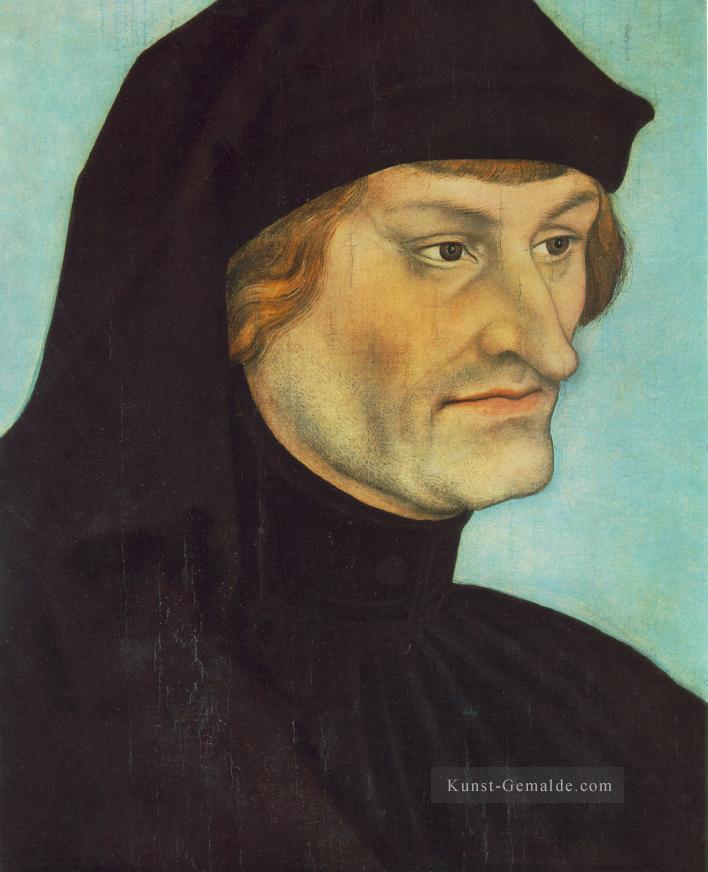Porträt von Johannes Geiler von Kaysers Renaissance Lucas Cranach der Ältere Ölgemälde